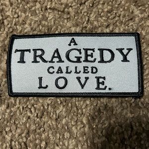 A Tragedy Called Love Patch Ball and Chain